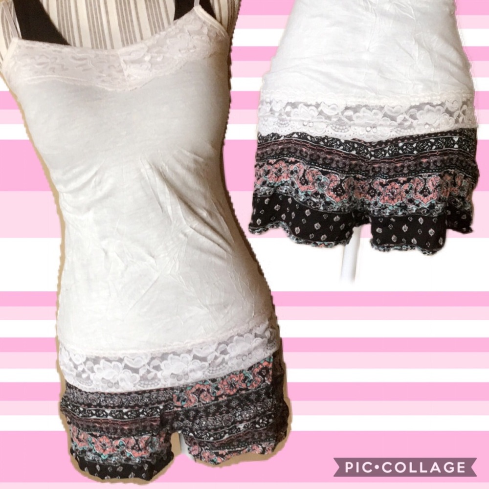 Maurice’s Tank/ Rue21 shorts outfit